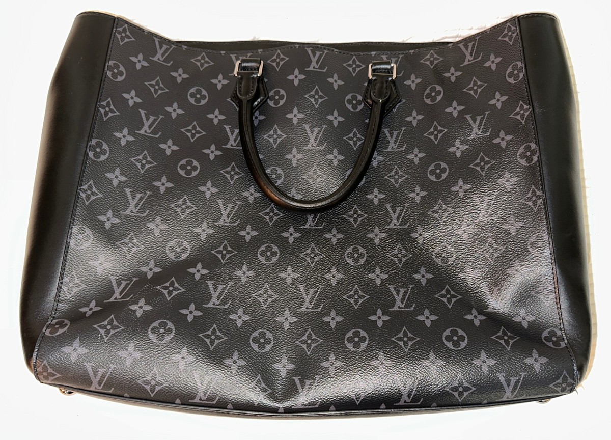 LOUIS VUITTON Grand Sac M44733 Noir Monogram Eclipse (canvas LOUIS VUITTON Grand Sac M44733 Noir Monogram Eclipse (canvas