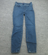 Spanx Jeggings Womens Small Blue Pull On Skinny Stretch Pants FITS 28x27