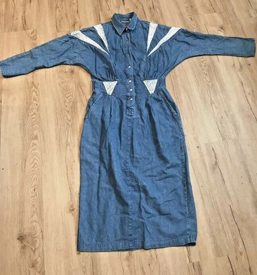 avon denim dress