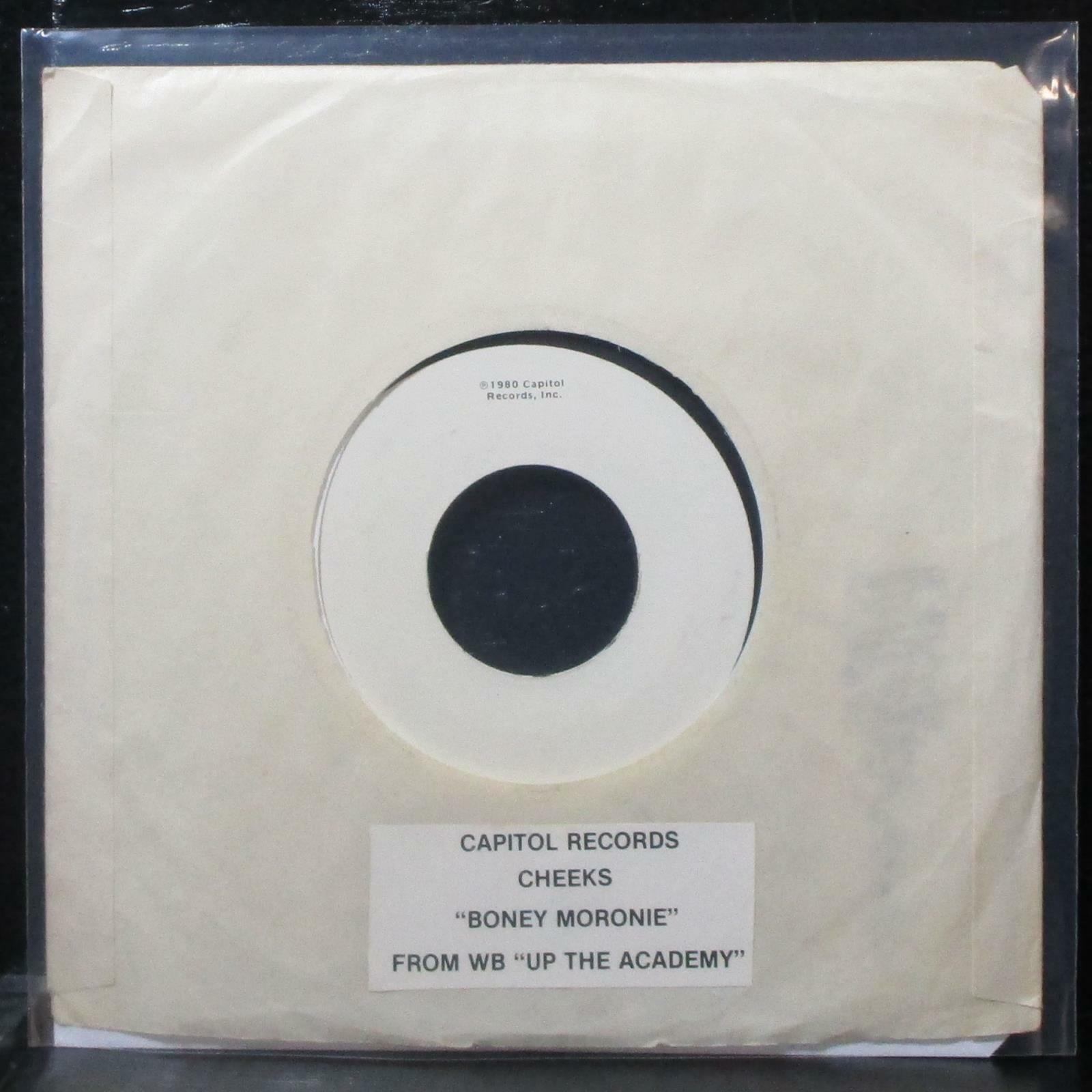 Cheeks - Boney Moronie 7" VG+ Test Pressing Vinyl 45 WB PRO-9406