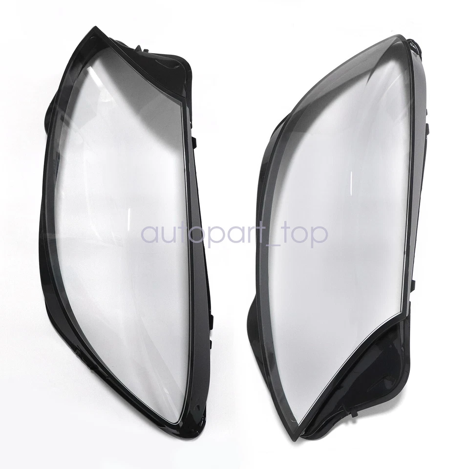 2Pcs Headlamps Headlight Lens LH&RH For Mercedes-Benz W222 S-Class 2014-2017 - Image 2 of 4