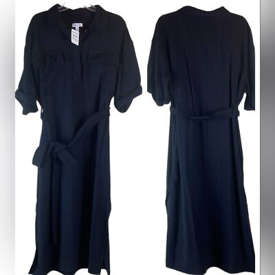 nordstrom black shirt dress Women's Black Shirtdresses