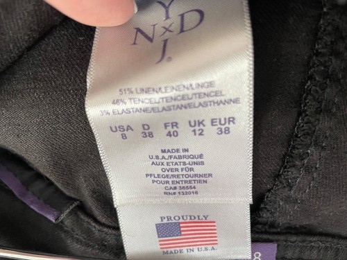 NYDJ Gr.8 Geniale Qualität,fließend,leicht & elastisch aus Leinen & Tencel !Top! - Bild 7 von 7