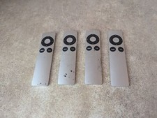 LOT OF 4 GENUINE APPLE A1294 APPLE TV 2ND 3RD GENERATION REMOTE CONTROL B6-5 10 