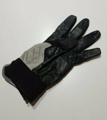 Adidas Youth Left Handed Batting Glove Size Small Triple Stripe