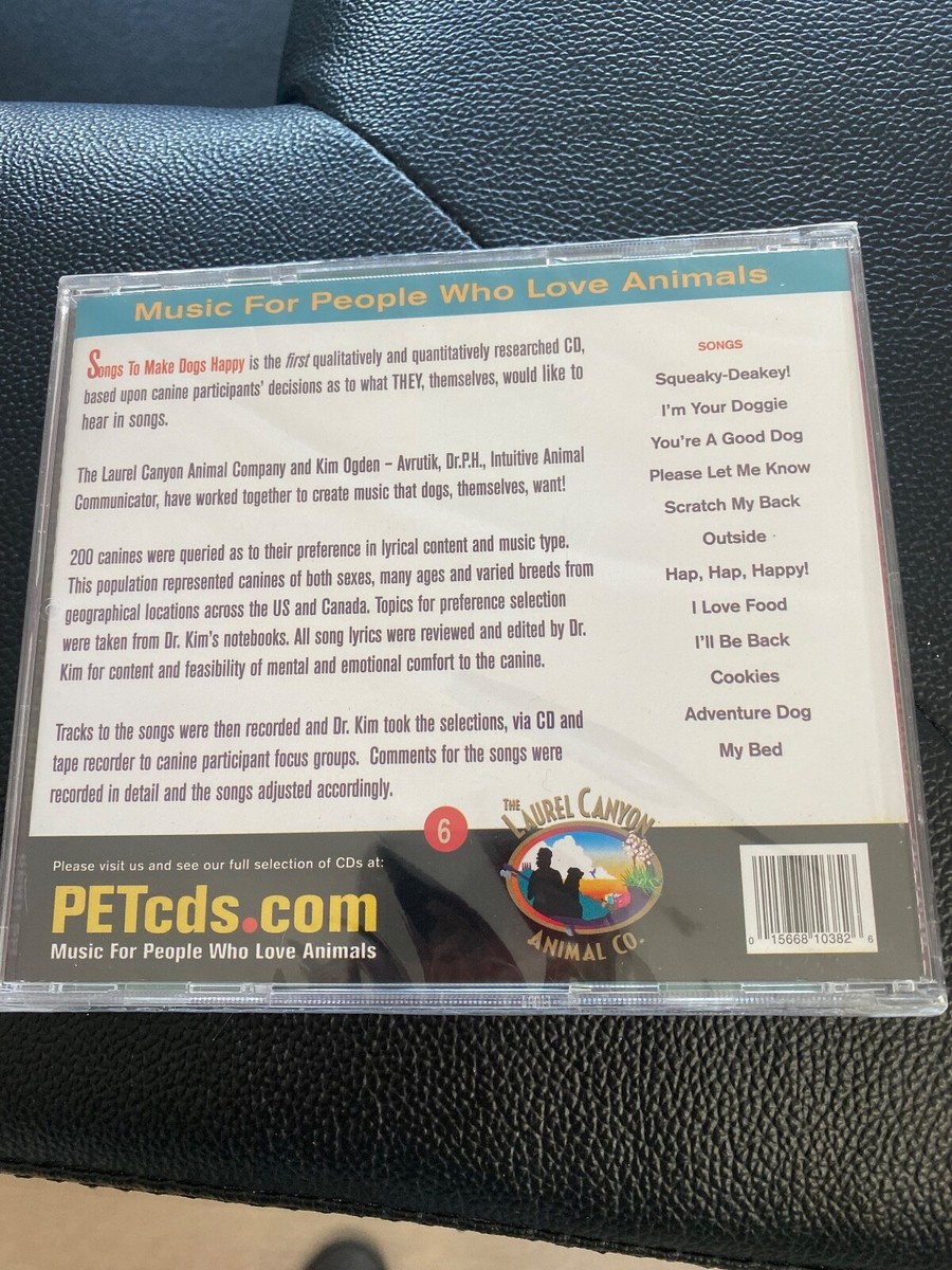 Songs to Make Dogs Happy NEW sealed CD Laurel Canyon, created by