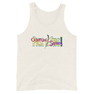 ''Centum vs Satem'' Unisex Tank Top Funny Philology Linguistics Languages PIE