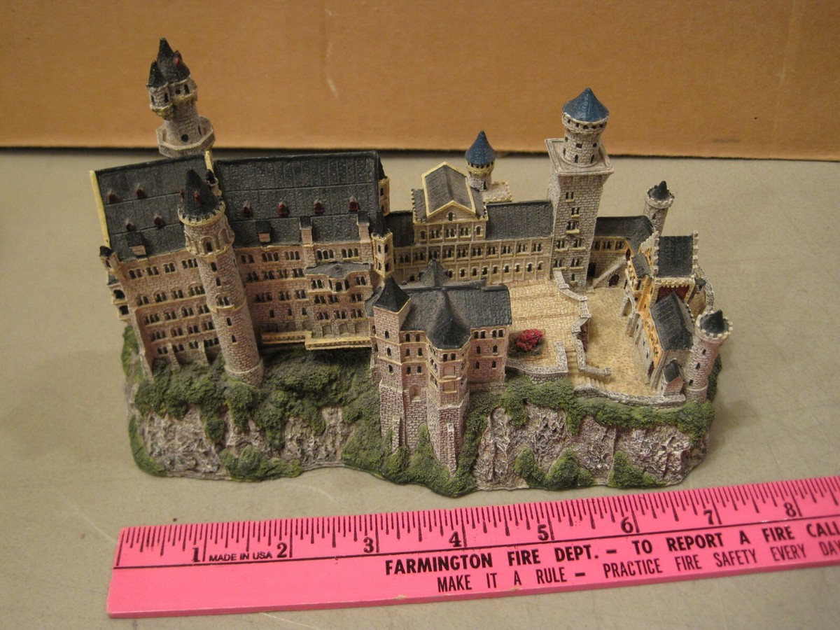 Enchanted Castles Of Europe Neuschwanstein Castle Sculpture 1993