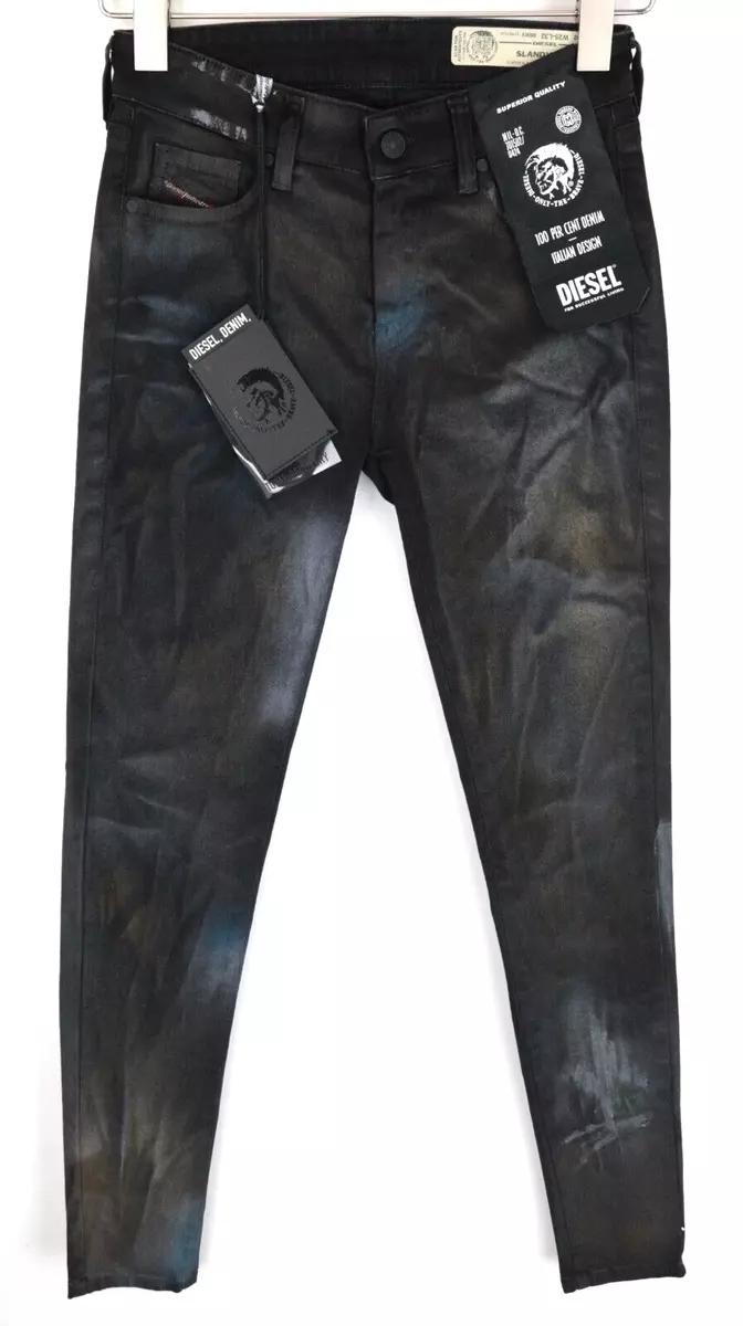 Diesel Donna Jeans Slandy SP2 069IV W25 L32 Super Slim Skinny