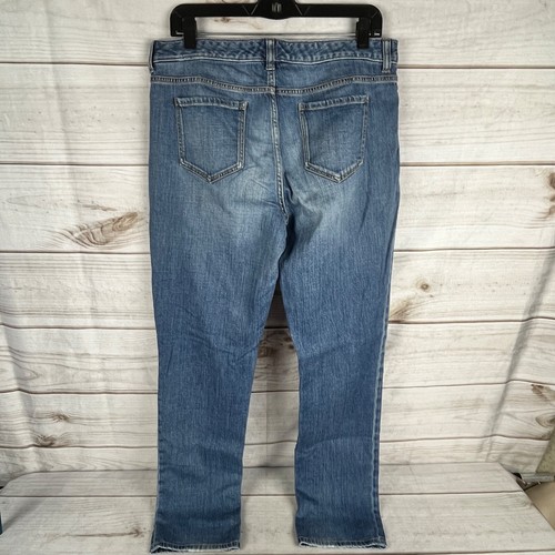 Brooks Brothers Women's Size 10 Red Fleece Denim Jeans Blue Stretch Cotton - Picture 4 of 8