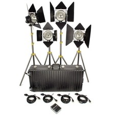 Lowel DP 4 Light Kit w/ Case Plus Extras Included
