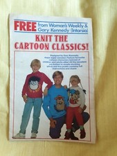 KNITTING PATTERN Dennis the Menace Noddy Desperate Dan Cartoon Character  Jumper