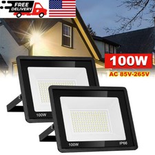 2pcs 100w Led Flood Lights Outdoor Garden Lamp Yard Security Landscape Spotlight 2pcs 100w Led Flood Lights Outdoor Garden Lamp Yard Security Landscape Spotlight