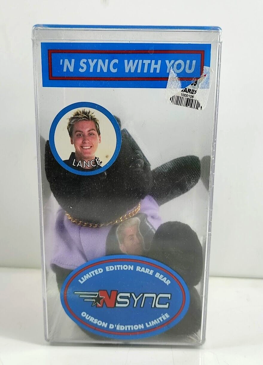 Lance Bass 'N SYNC Limited Edition Collector Bear 2000 Trendsetter