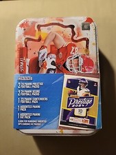 2024 Panini Prestige NFL Football Travis Kelce Eagles Collectors Tin 7 Packs