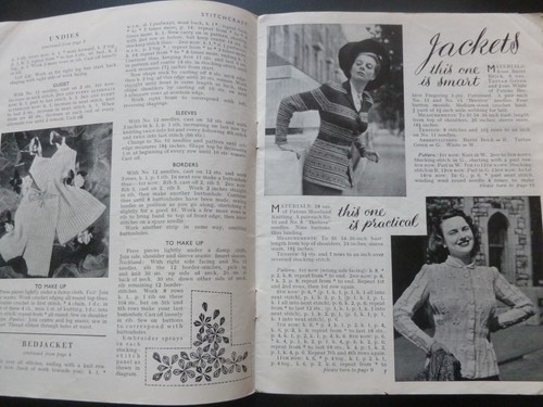STITCHCRAFT November 1948 - VINTAGE HANDARBEITSMAGAZIN - Bild 6 von 9
