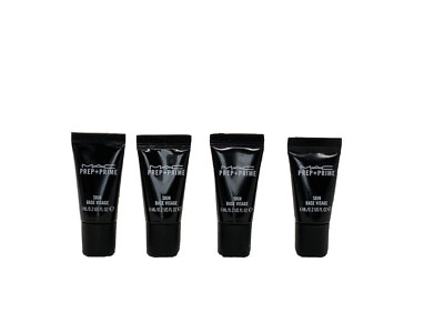 Mac Prep + Prime Skin Base Visage 6 Ml/ 0.2 Fl Oz Each X4