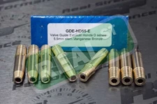 Supertech 5.5mm Exhaust Valve Guides Bronze Civic SOHC D15B D16A6 D16Y7 Y8 Z6
