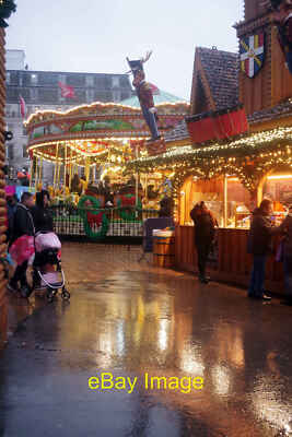 Photo 12x8 Victoria Square, Birmingham: Christmas Market Lee Bank The Birm c2021