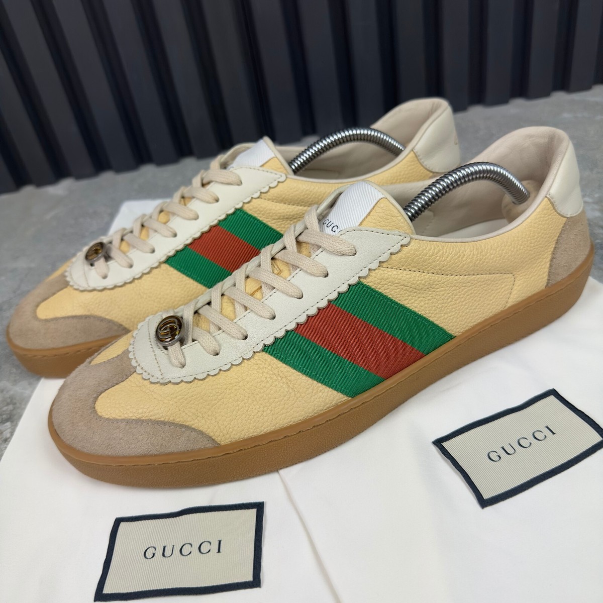スニーカー GUCCI FW25 Gucci G74 Sneakers (791742 AAEGA 2242) Buy Gucci G75 'Interlocking G - Dark Brown Suede' - 791742