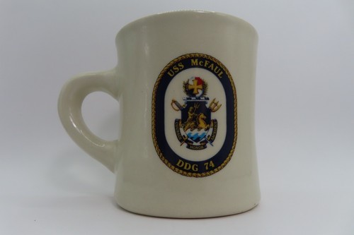 Excellent - USS MCFAUL DDG 74 - Victory Mug - Coffee Cup - United States Navy - Picture 2 of 15
