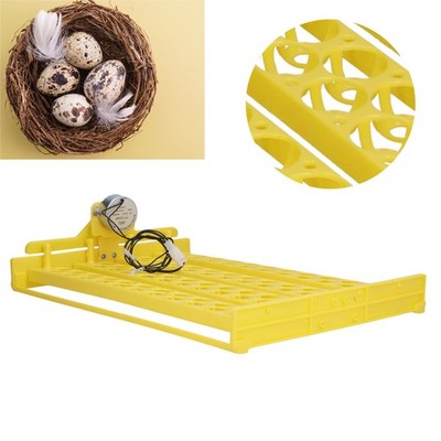 88Pcs Eggs Incubator Tray Automatic Egg Turner w/Motor for Bird Quail Eggs 220V