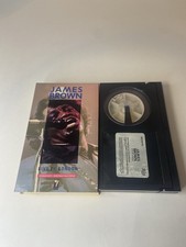 James Brown Live In London Betamax Video LP Sony