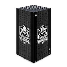 OFFICIAL GLASGOW WARRIORS 2024/25 CREST KIT VINYL SKIN FOR XBOX SERIES X CONSOLE