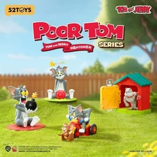 52Toys Tom and Jerry Poor Tom Series Confirmed Blind Box Figure You Pick Gift!