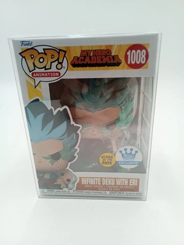 Funko Pop!	My Hero Academia #1008 Glow in the Dark Exclusive Infinite Deku w ERI