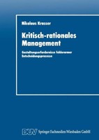Kritisch-Rationales Management Nikolaus Krasser
