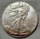 2022 $1 SILVER EAGLE = 1 OZ. .999 SILVER = U. S. MINT = UNCIRCULATED