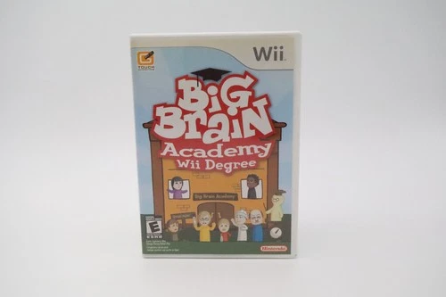 Big Brain Academy Wii Degree (Nintendo Wii, 2007) Complete CIB – Tested