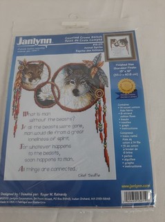 Janlynn Counted Cross Stitch Kit Animal Spirits #13 271