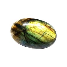 Cabochon Labradorite ovale haute qualité 42 x 24 x 9 mm 65 Ct pierre de...