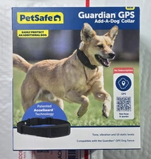 PETSAFE GUARDIAN GPS ADD-A-DOG COLLAR  PIF00-17934 NEW SEALED AUTHENTIC FREE SH