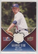 2009 Upper Deck USA National Team Game Jersey Mike Leake #USA-ML 1lf2