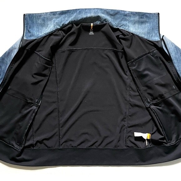 LUCY Indigo  Performance Trucker Jacket  Small - image 6