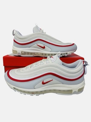 Nike Air Max 97 OG Athletic Running Shoes White/Red AR5531-002 Mens Size 7.5
