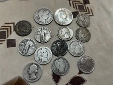 1903-s Barber Half Dollar , Franklin Half Barber Quarters Set Of 14