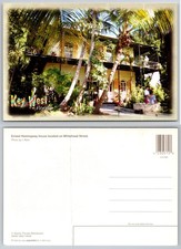 Key West Florida Ernest Hemingway House Whitehead Street Author Home Postcard