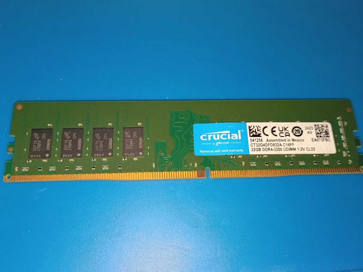 Crucial DDR4 SDRAM 32 GB Total Capacity Memory (RAM) for sale | eBay