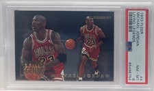 1993 FLEER #4 MICHAEL JORDAN LIVING LEGENDS PSA 8 90' INSERT HOF GOAT BULLS RARE