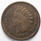 1905 Indian Head Penny Cent Extremely Fine (XF)