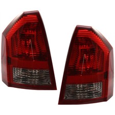 Set Of 2 Tail Light For 2005-2007 Chrysler 300 Sedan Lh Rh W Bulbs