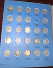 1892-1916 Barber “Liberty” Silver Dimes 42-Coin Partial Set in Whitman Folder