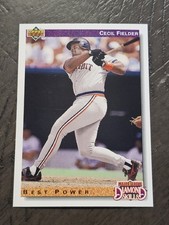 1992 Upper Deck - Cecil Fielder #647 