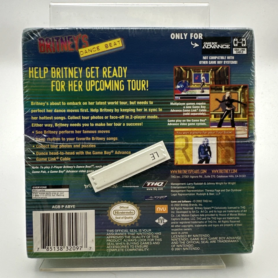 GBA Britney’s Dance Beat, New And Sealed - Image 2 of 4