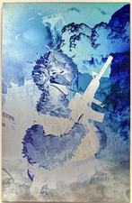 Post Apocalyptic Puppetry 1 Art Book - Big Bird Negative Metal Cvr Limited to 10