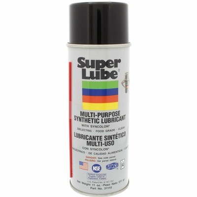 Super Lube Multi-Purpose Synthetic Lubricant w/ Syncolon 11 Oz., Translucent 